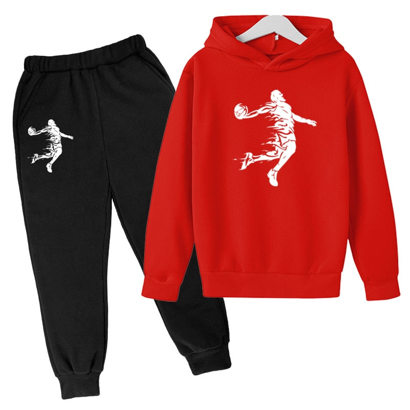 Trapstar Children's Hoodie Outfit Top Pants