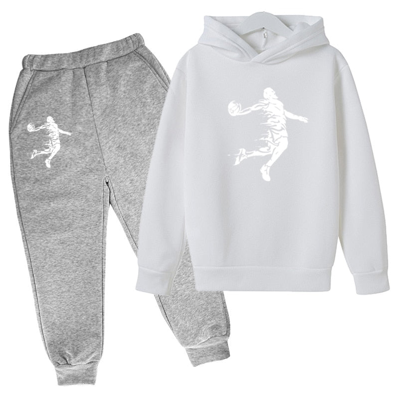 Trapstar Children's Hoodie Outfit Top Pants