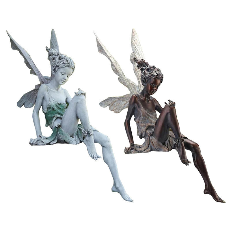 Sitting Fairy Statue