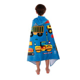 Children's Wearable Beach Towel Cotton Hooded