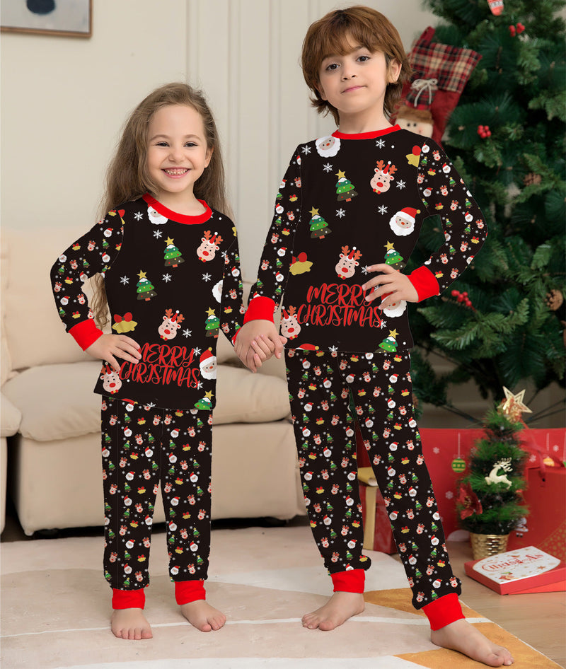 Family Christmas Matching Pajamas Sleepwear Set Christmas