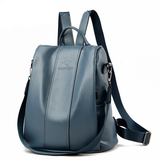 Women's Backpack Anti-theft Leather Backpack Women Vintage Shoulder Bag