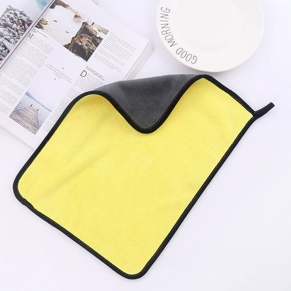 Microfiber Towel Car Interior Dry Cleaning Rag