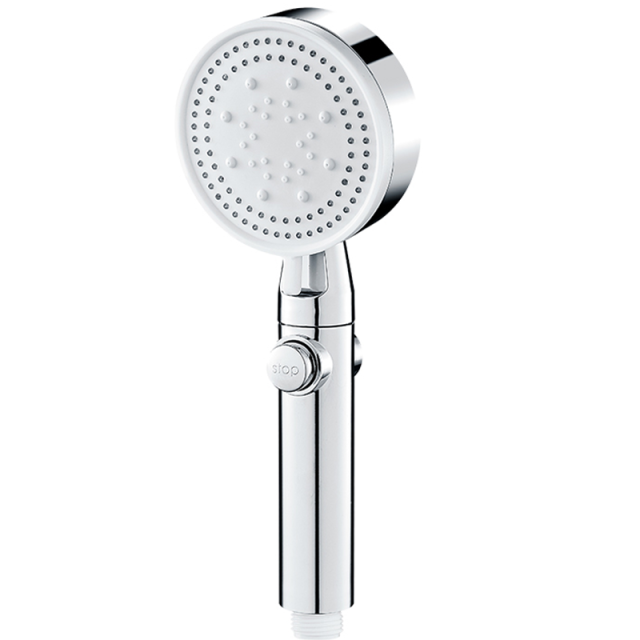 Shower Head Water Saving Black 5 Mode Adjustable High Pressure Shower